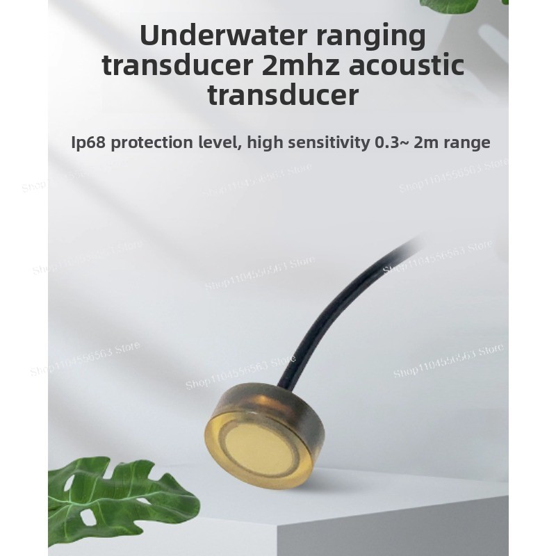 Ultrasonic Distance Sensor - Transdutor ultrassônico subaquático de alcance DYW-LS-03A