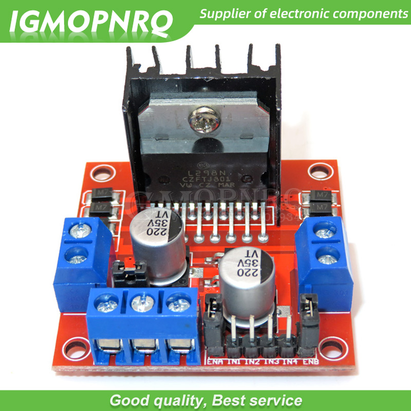 Motor Driver L298N - Módulo de Placa Controlador Dual H