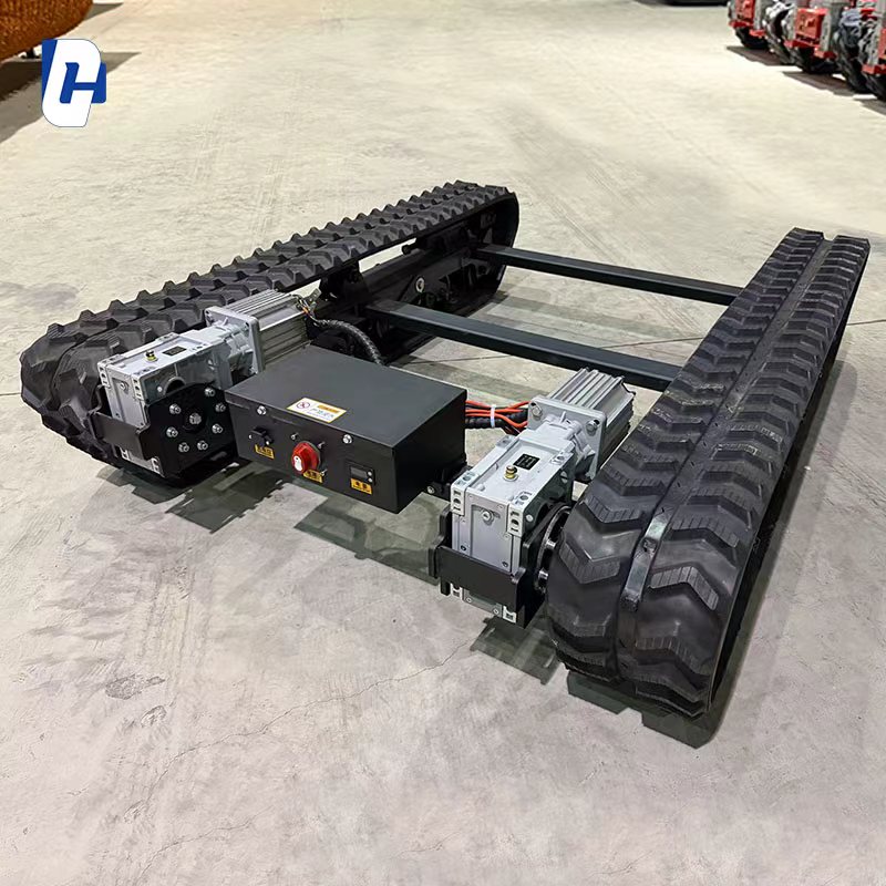 Robot Chassis - Veículo de esteiras com controle remoto