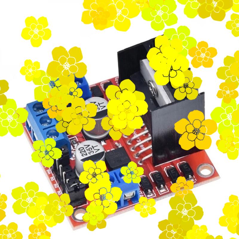 Motor Driver L298N - 1/2/5 pces l298n módulo de placa