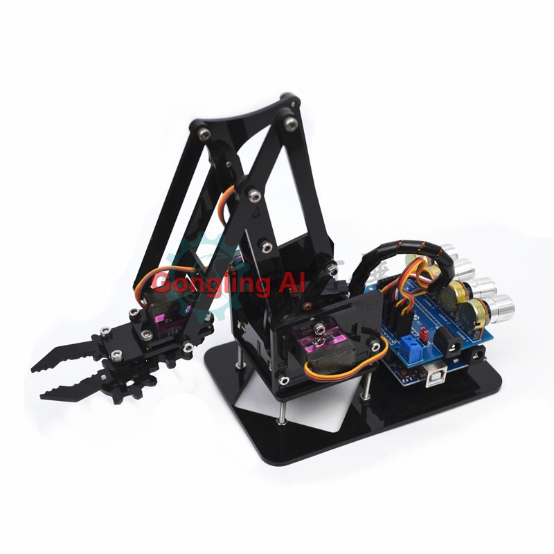 Robot Arm Kit - Braço Robótico Mecânico SG90 com 4