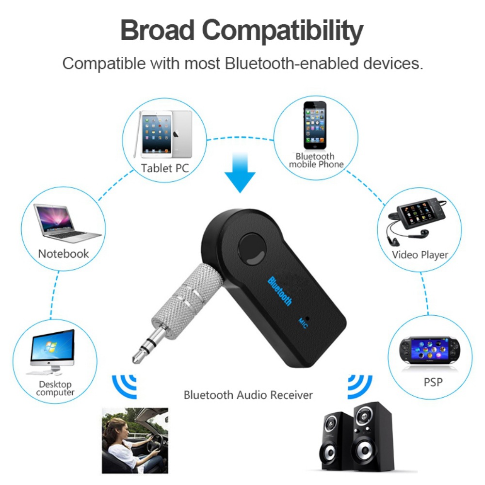 Robot Bluetooth Car - Adaptador receptor bluetooth 5.0 sem fio
