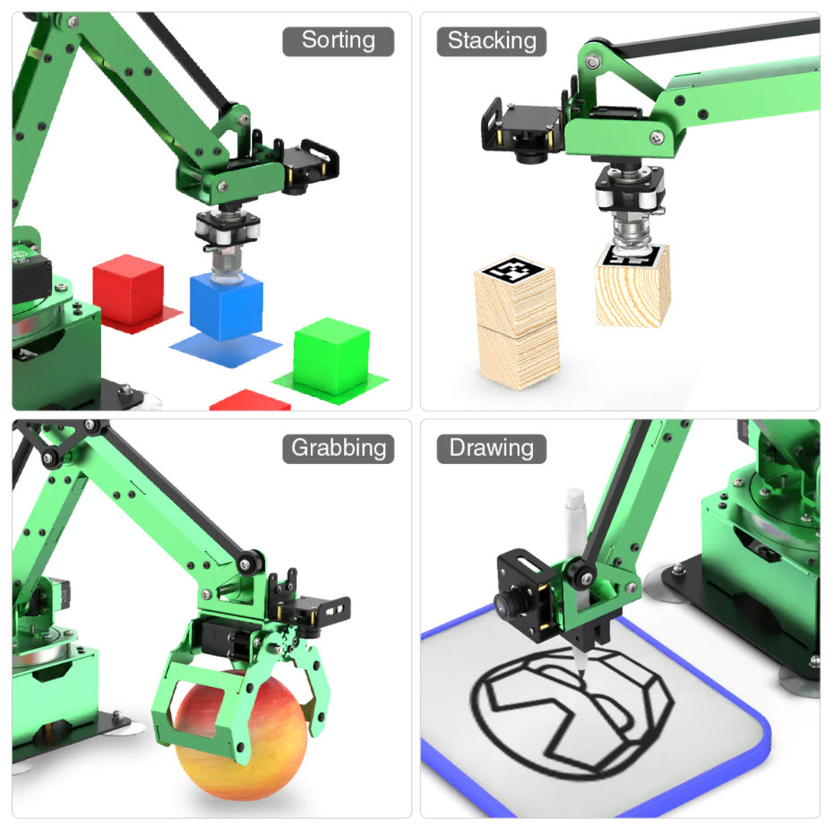 Ros Robot - NOVO Robô Programável JetMax com Câmera