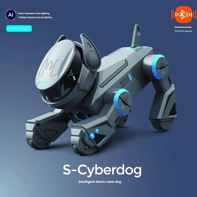 Robot Remote Control - Cão Robô Inteligente com Controle Remoto