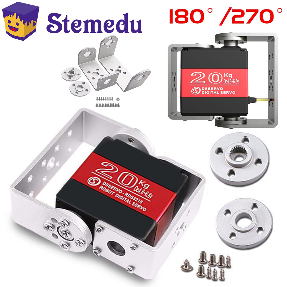 Servo Bracket - Impermeável Dual Shaft RC Digital Servo,