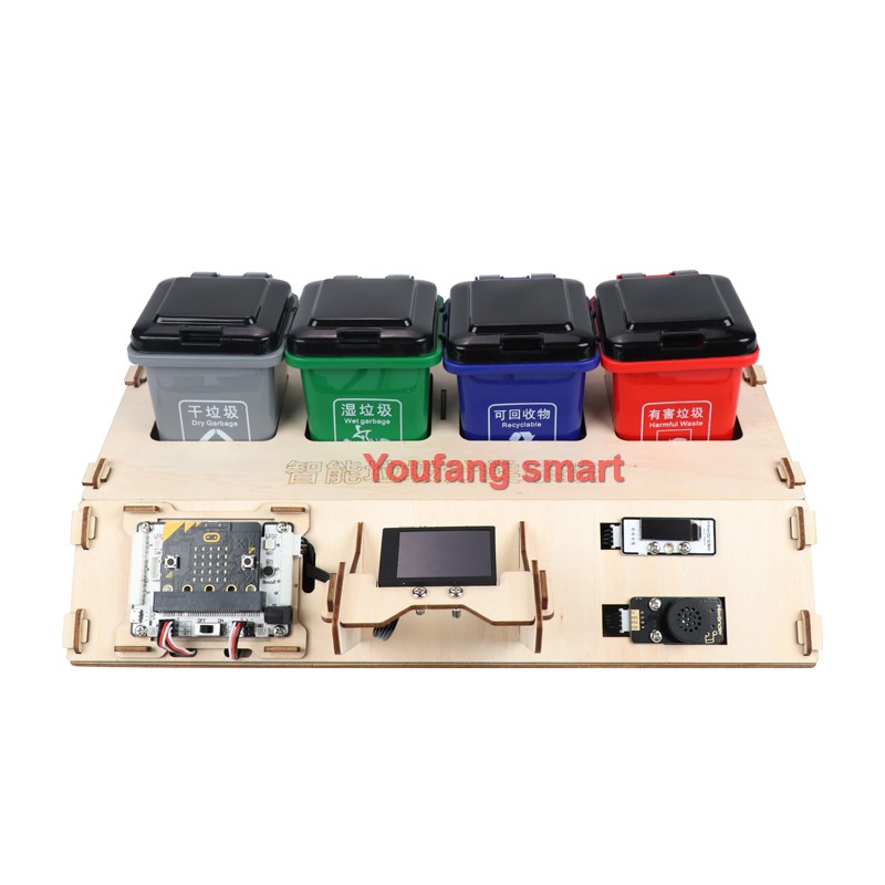 Microbit - AI Visão Waste Sorting Robot Kit,