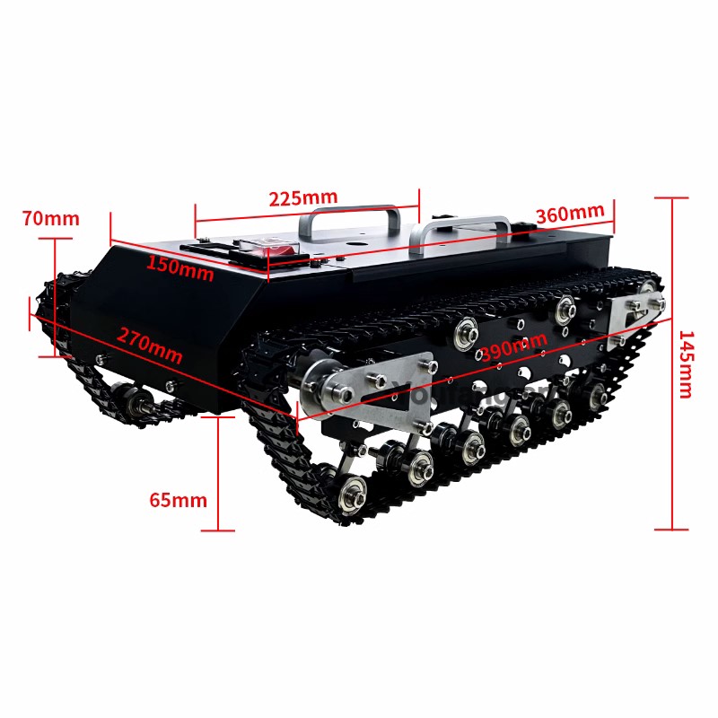 Chassi de Tanque RC com Capaci - Stm32 Robot avaliação e preço