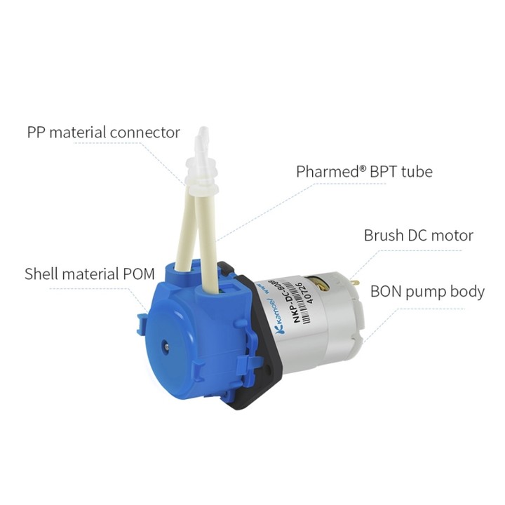 Nova bomba peristáltica de dos - Dc Motor 12V avaliação e preço