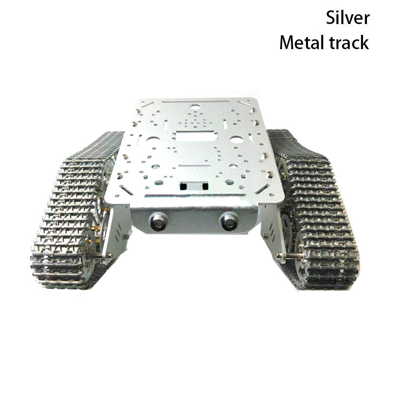 Chassi de tanque 2WD em metal  - Robot Arm Kit avaliação e preço