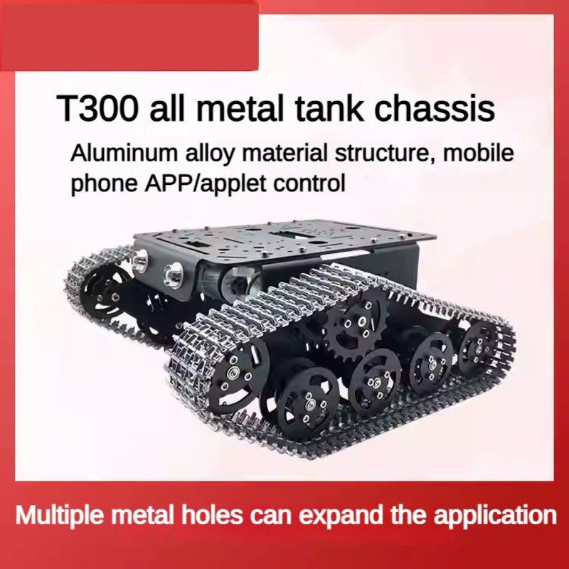 Chassi de tanque 2WD em metal  - Robot Arm Kit avaliação e preço