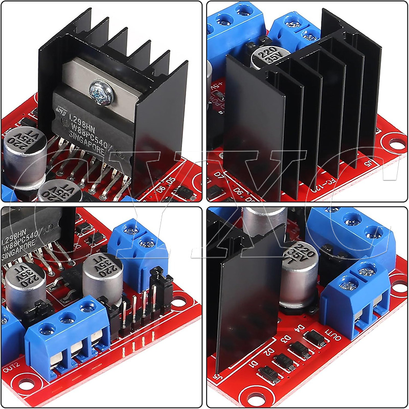 Placa controladora de driver d - Motor Driver L298N avaliação e preço