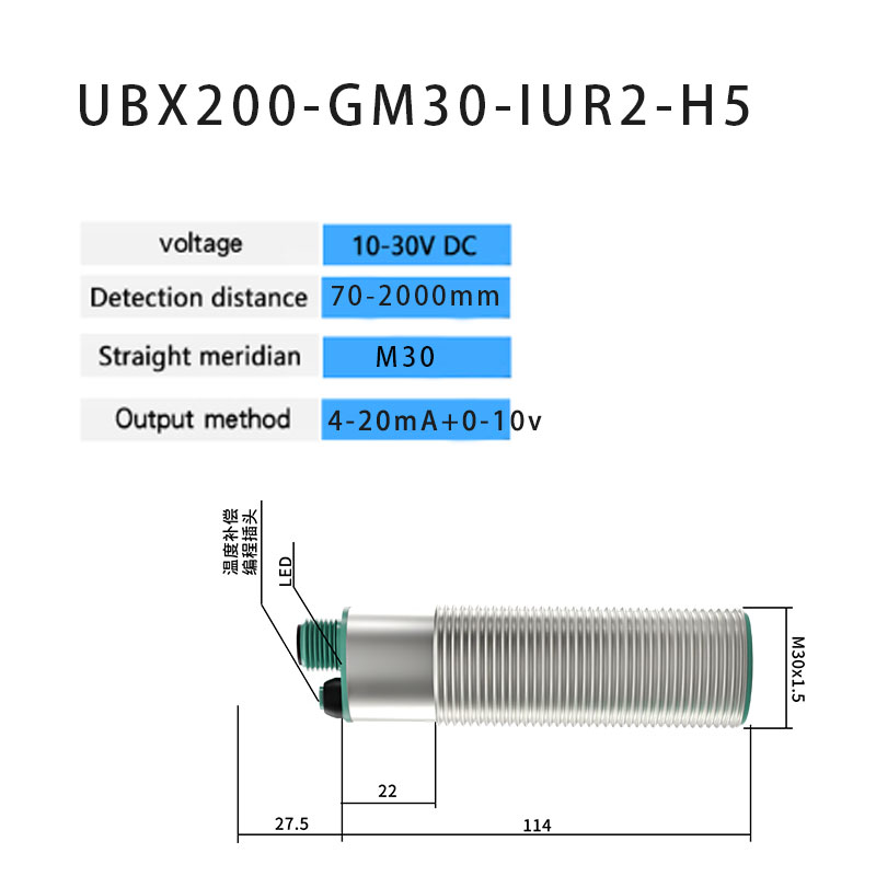 Sensor Ultrassônico Dedicado M - Ultrasonic Distance Sensor avaliação e preço