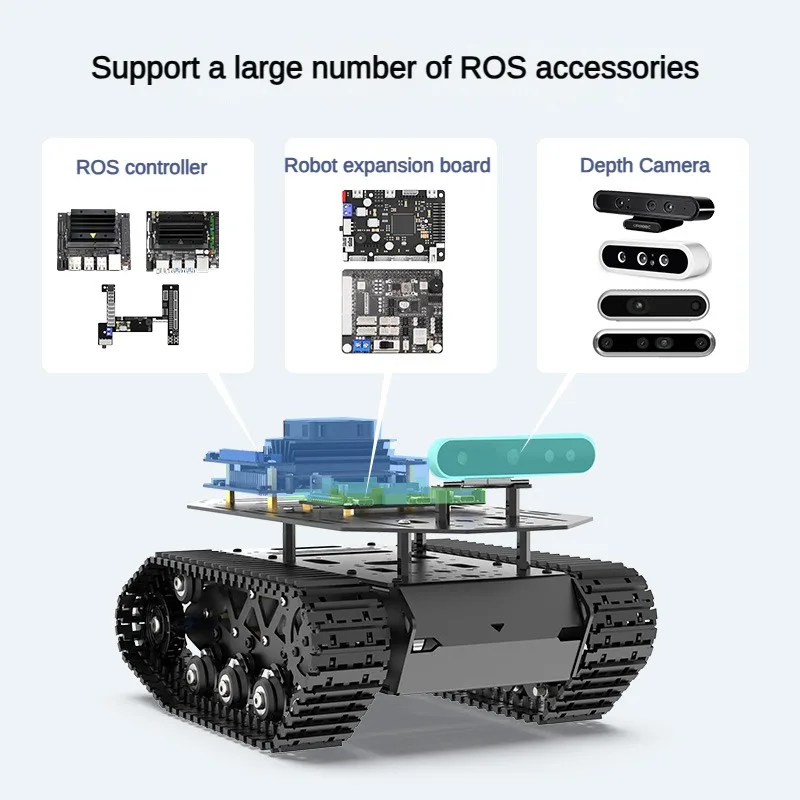 Kit de Robô Tanque Todo em Met - Robot Chassis avaliação e preço