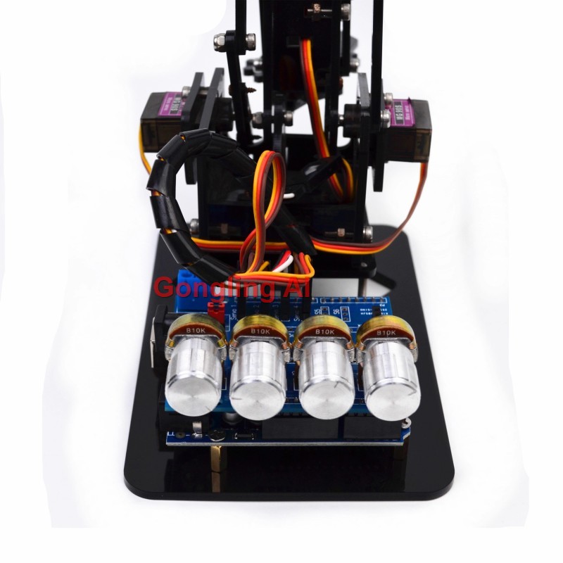 Braço Robótico Mecânico SG90 c - Robot Arm Kit avaliação e preço