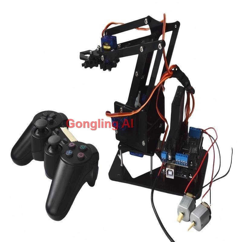 Braço Robótico Mecânico SG90 c - Robot Arm Kit avaliação e preço