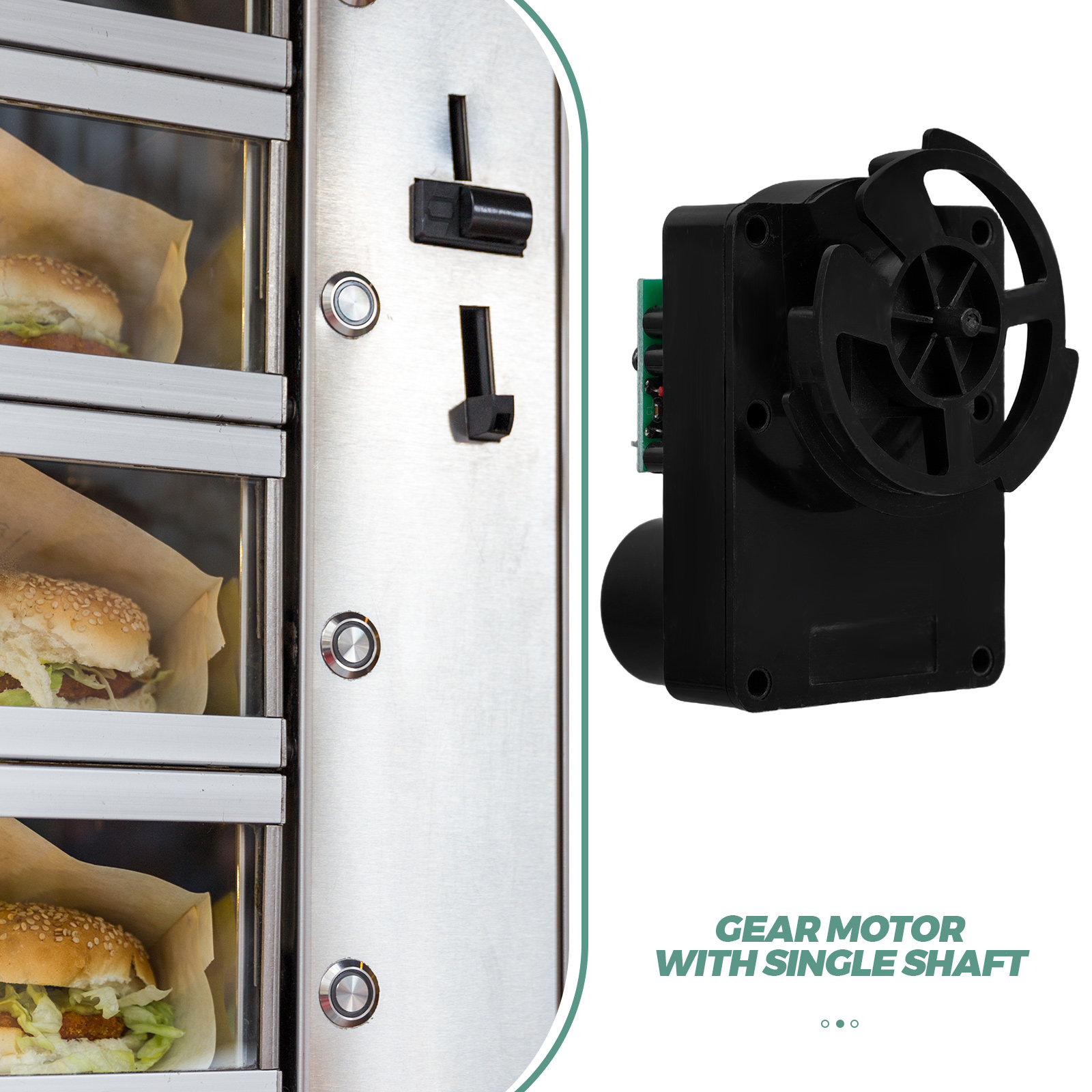 Motor para Máquina de Venda Au - Geared Motor avaliação e preço