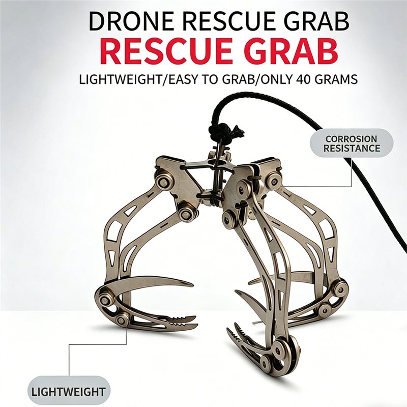 Gancho de Resgate para Drone e - Robot Gripper Claw avaliação e preço