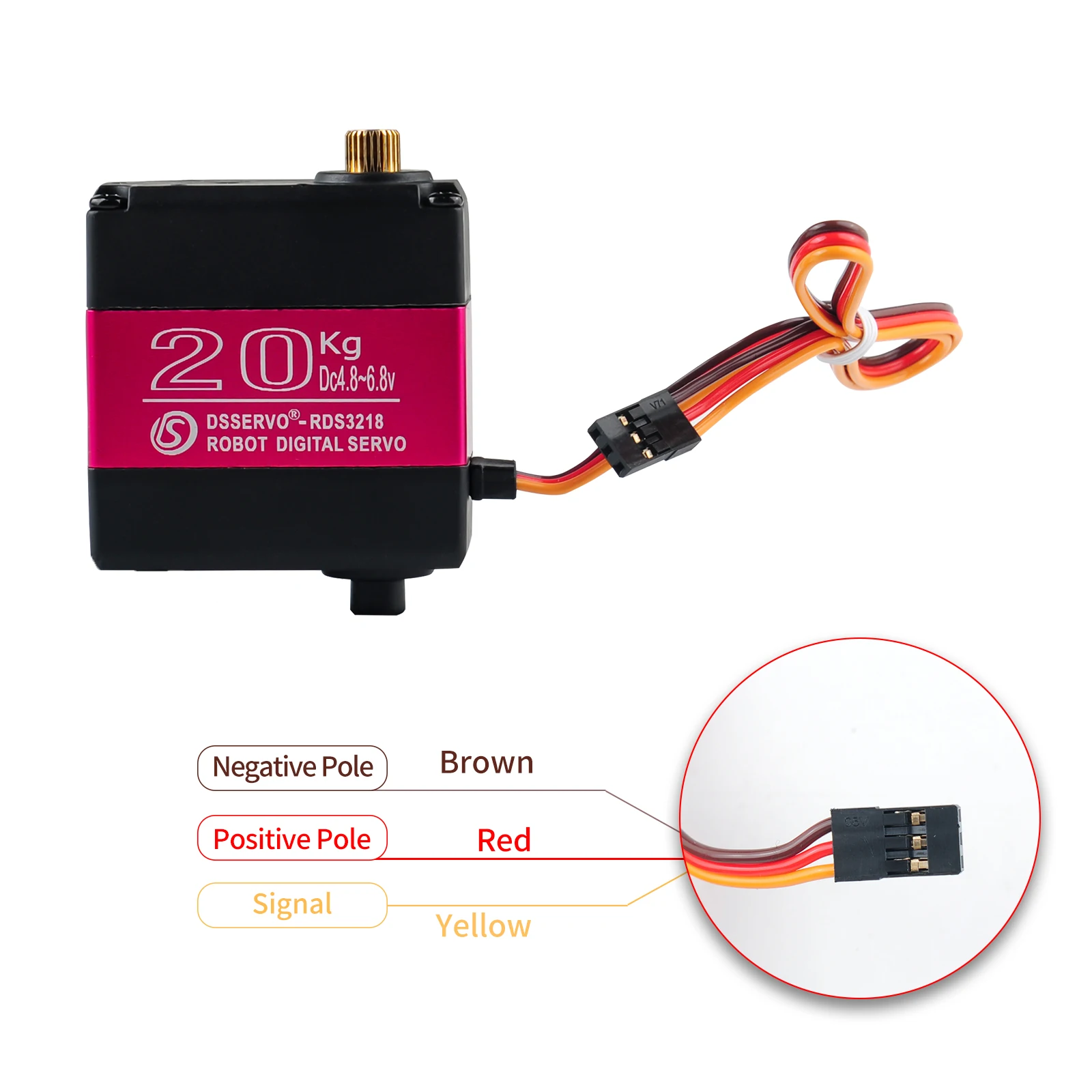 Impermeável Dual Shaft RC Digi - Servo Bracket avaliação e preço