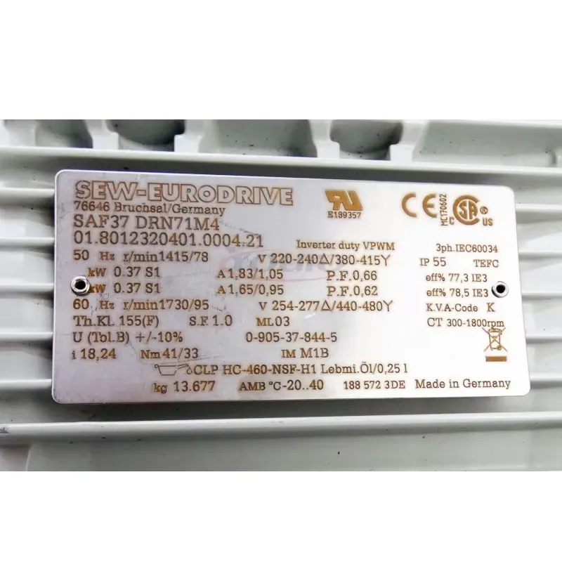 Para SEW EURODRIVE SAF37 DRN71 - Geared Motor avaliação e preço