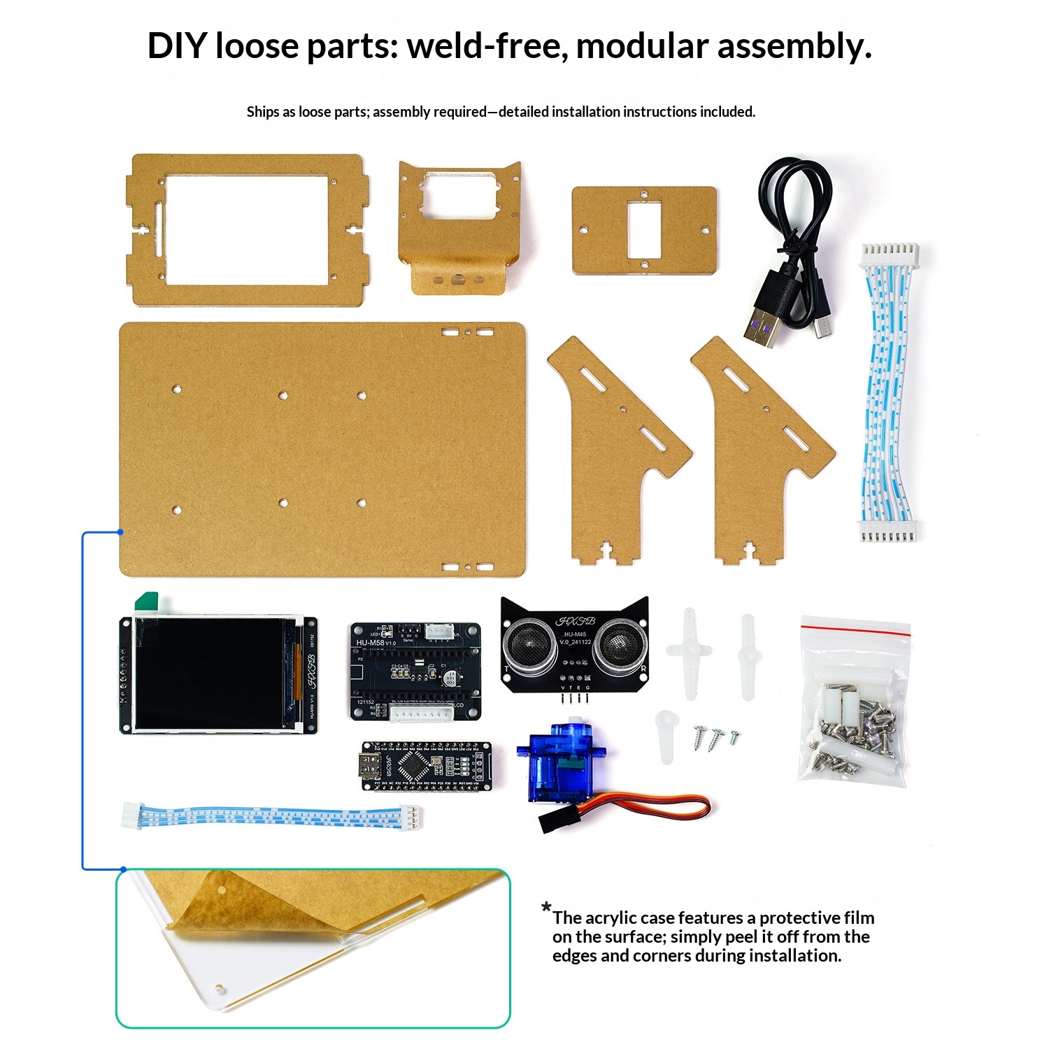 Kit DIY de Sensor Ultrassônico - Servo Kit avaliação e preço